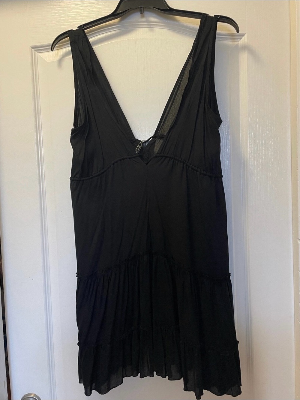 NWT Black Women’s Swim Coverup Dress